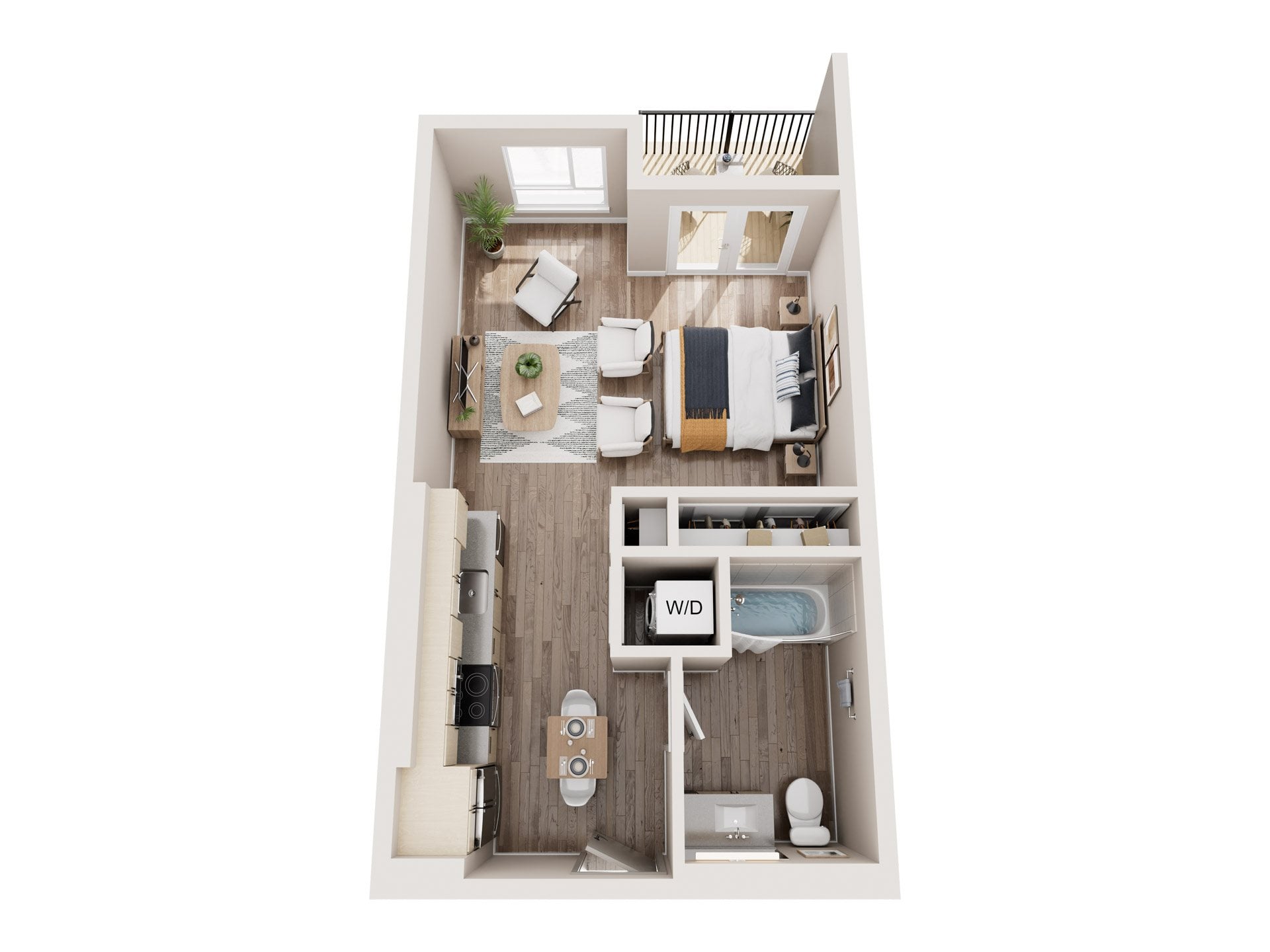A1 floor plan