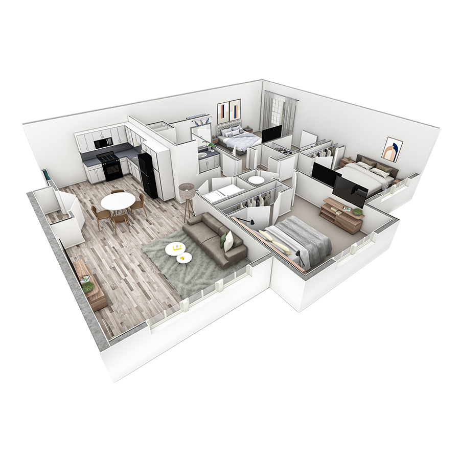 3-2 BR Premier Retreat Summit floor plan