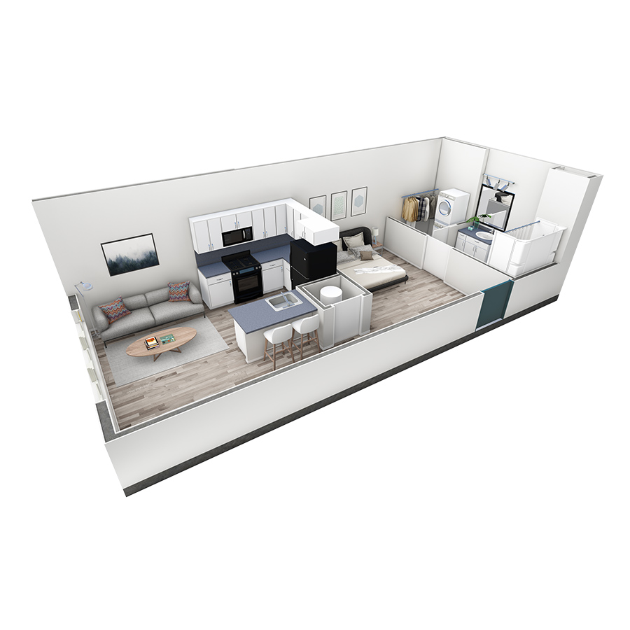Studio Premier Horizon Summit floor plan