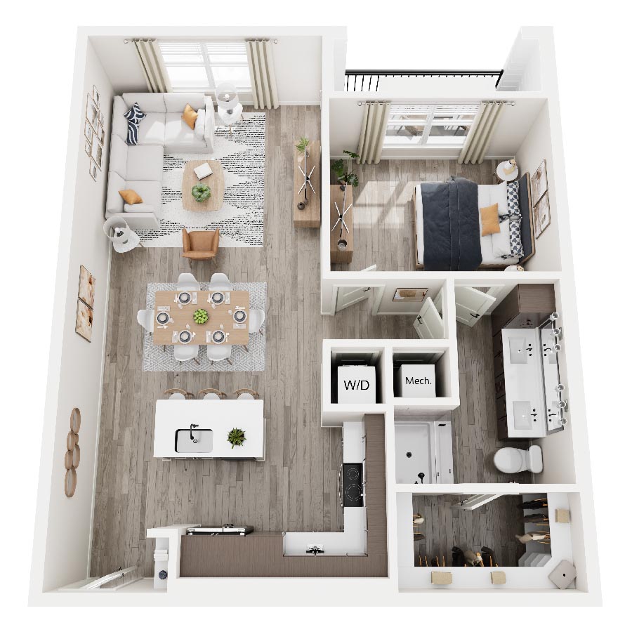 A4 floor plan