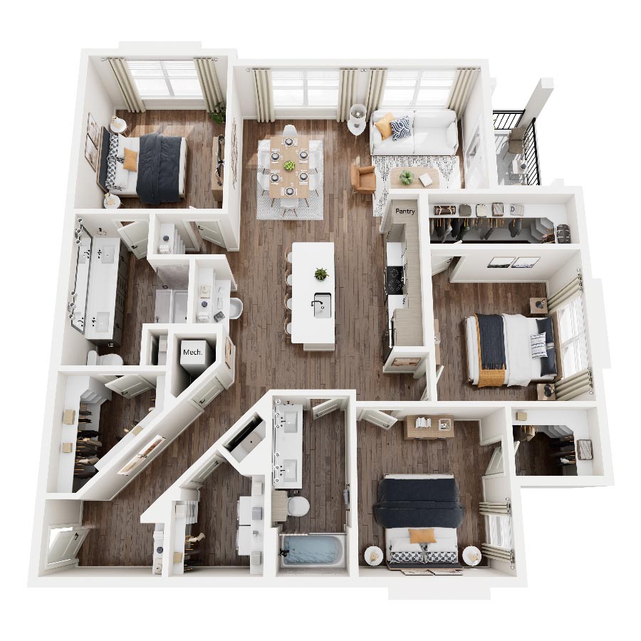 C1 floor plan