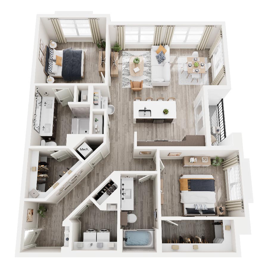 B3 floor plan
