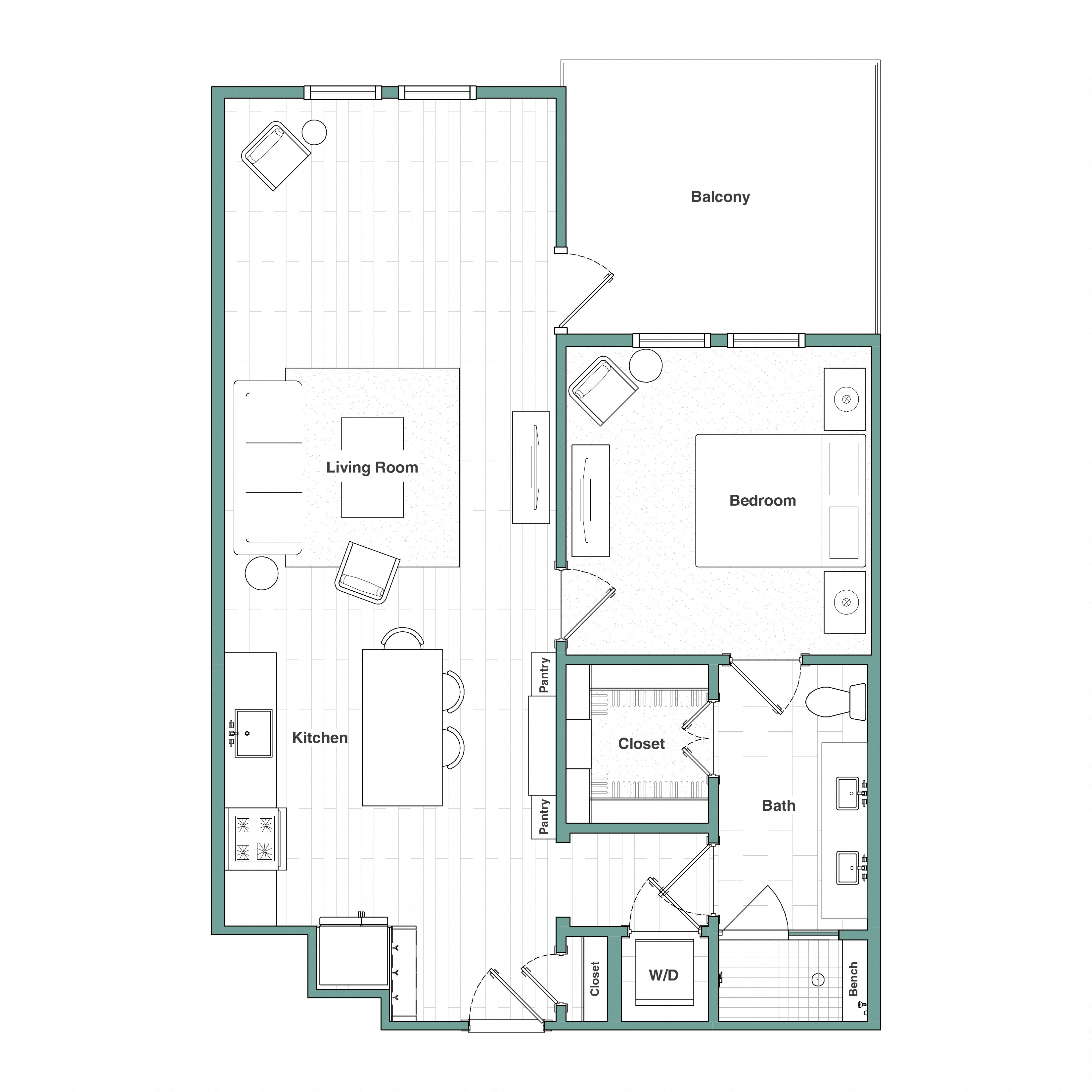 A4 floor plan