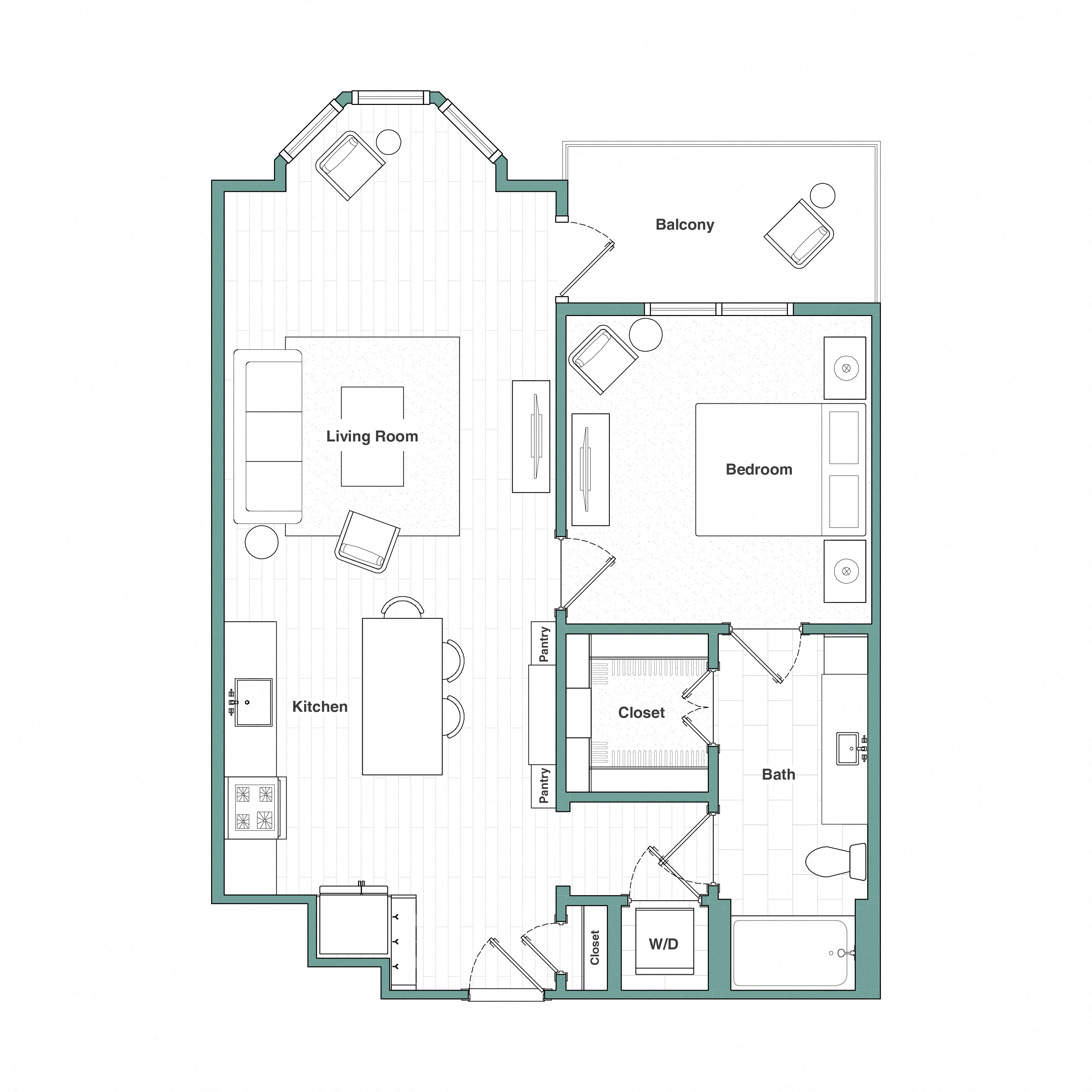A3.1 floor plan