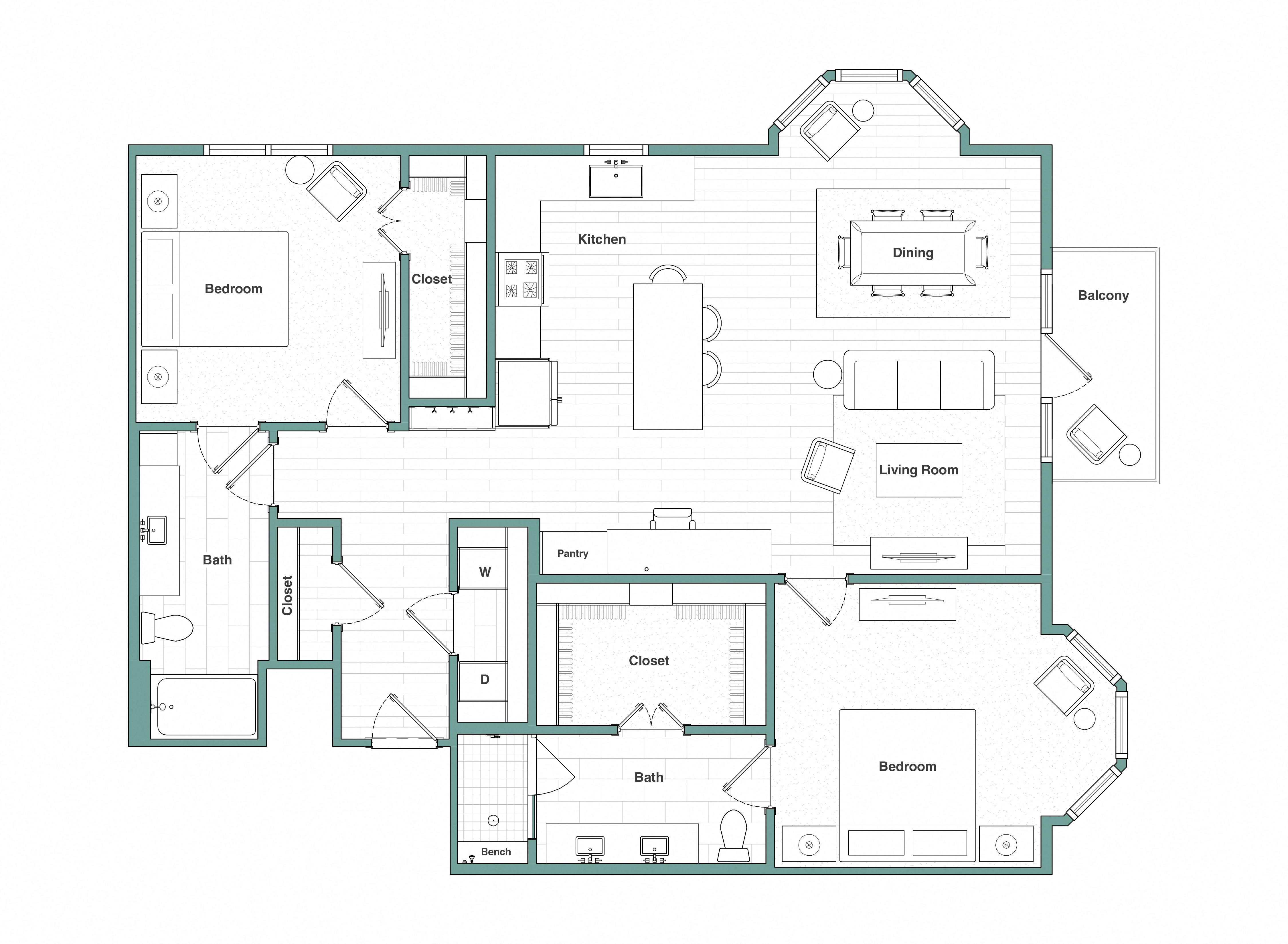 B4.1 floor plan