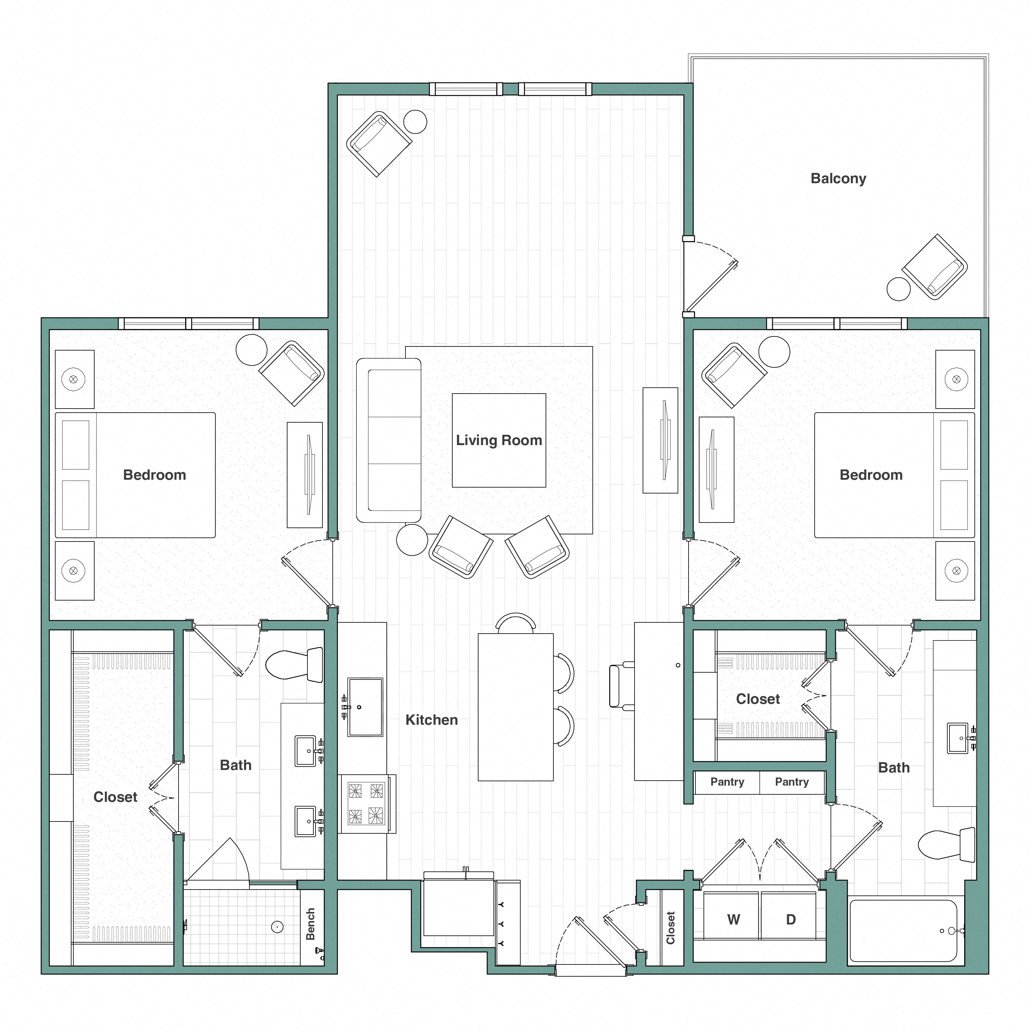 B2.5 floor plan