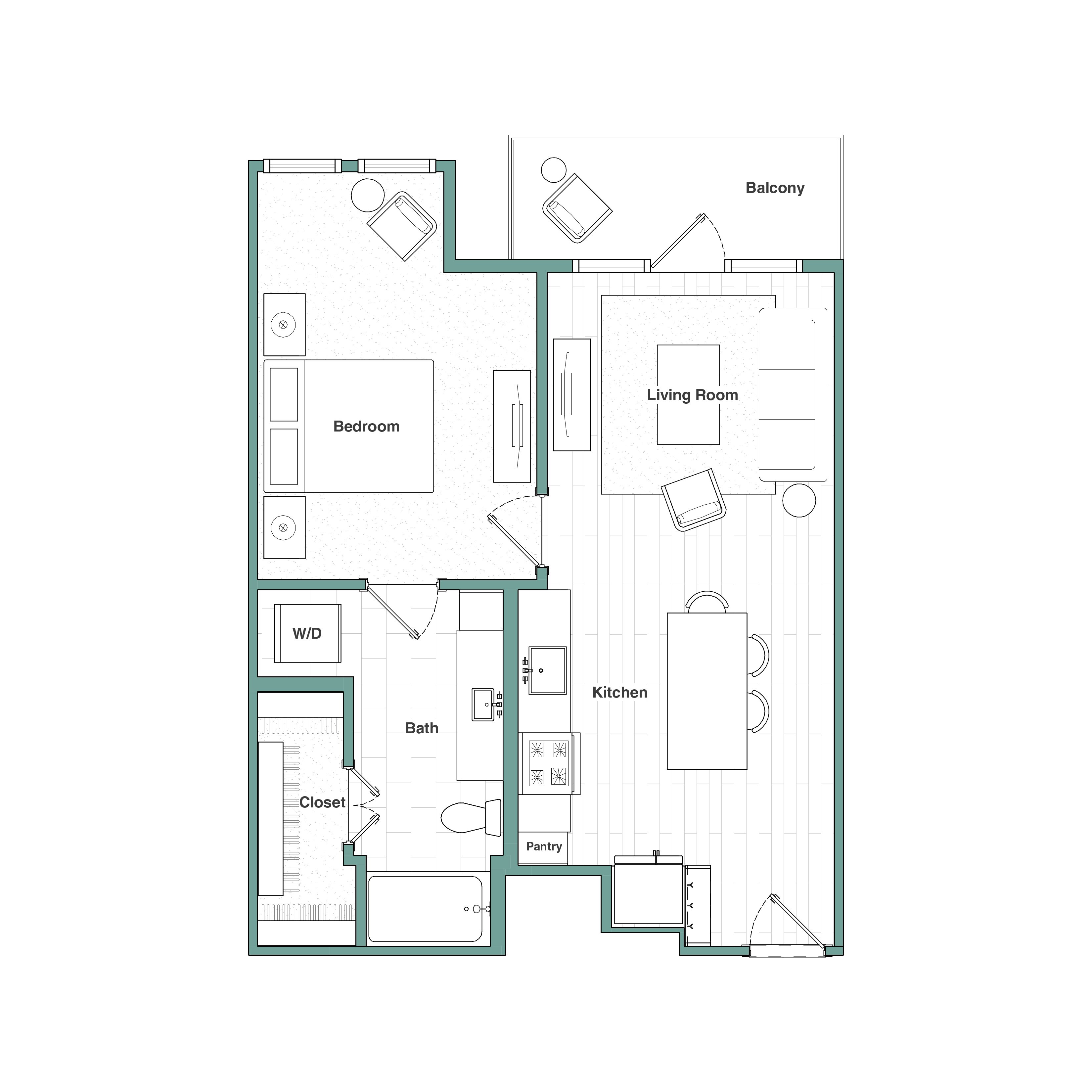 A1.1 floor plan