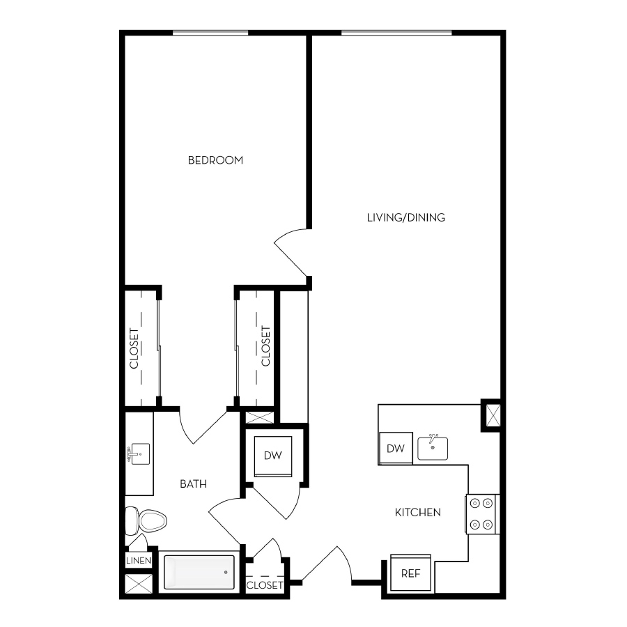A2 floor plan