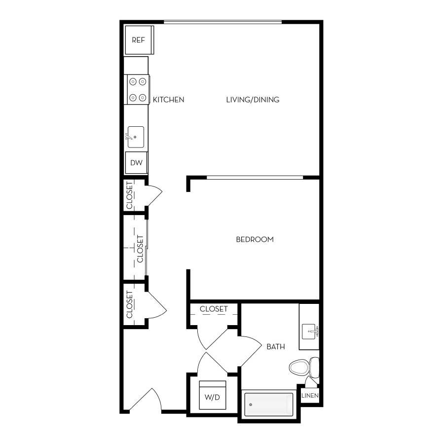 E1 floor plan