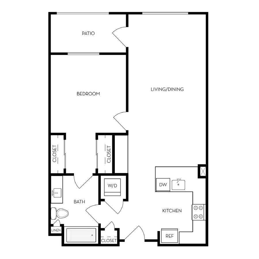 A1 floor plan