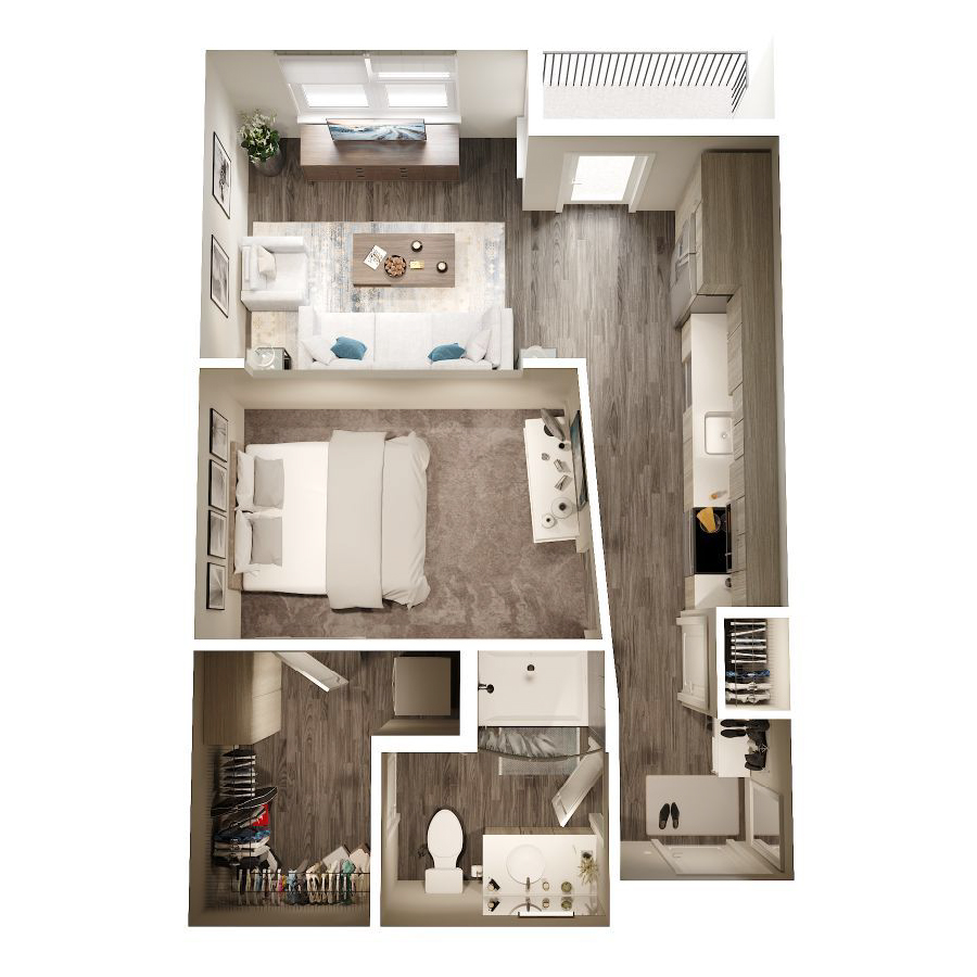 A1 floor plan
