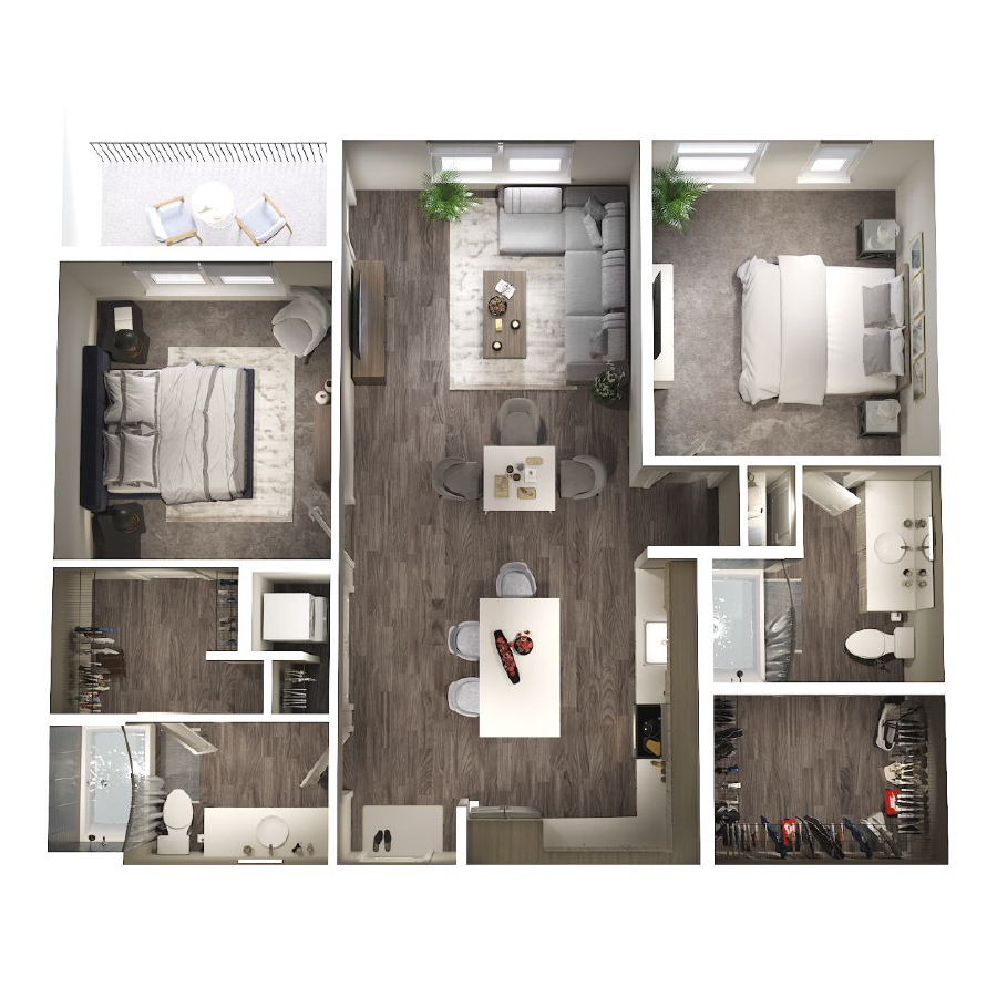 B2 floor plan