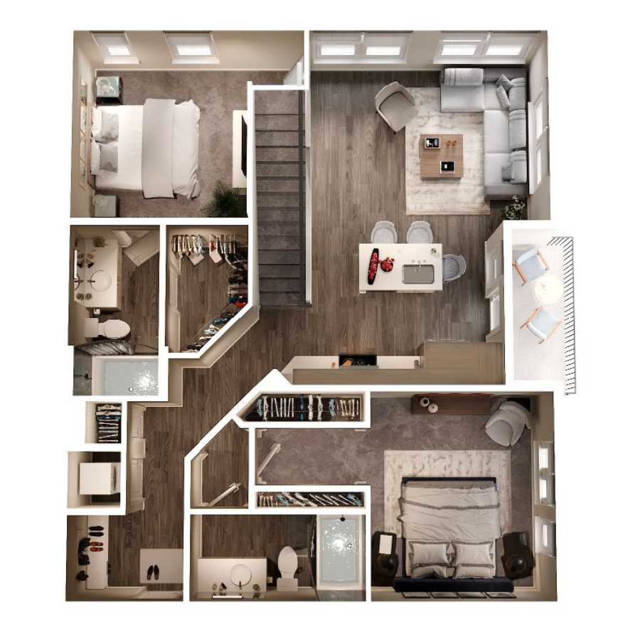 B3L floor plan