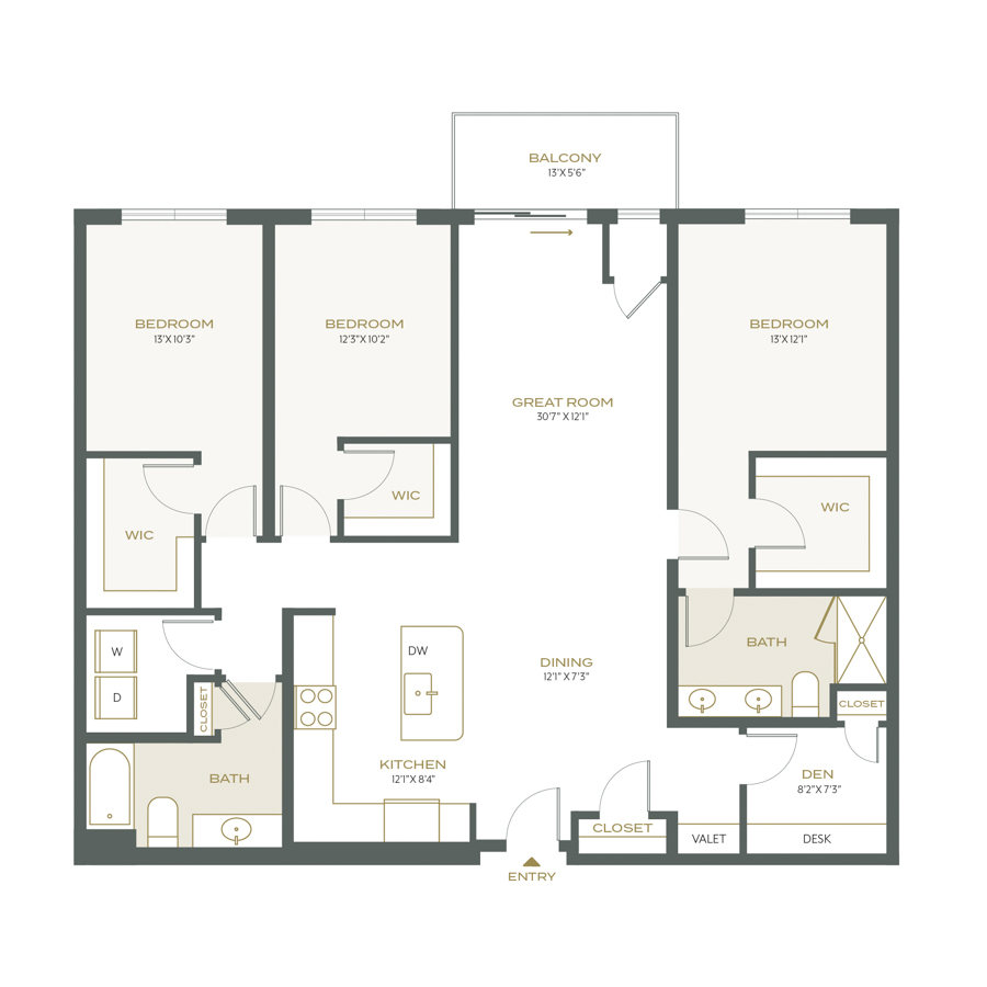 C1 floor plan