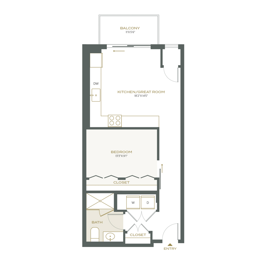 A1 floor plan