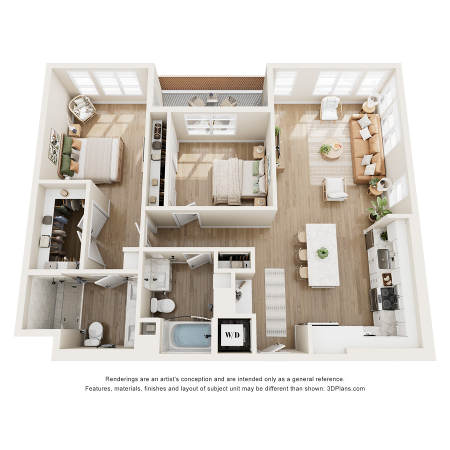 Tolman Peak floor plan