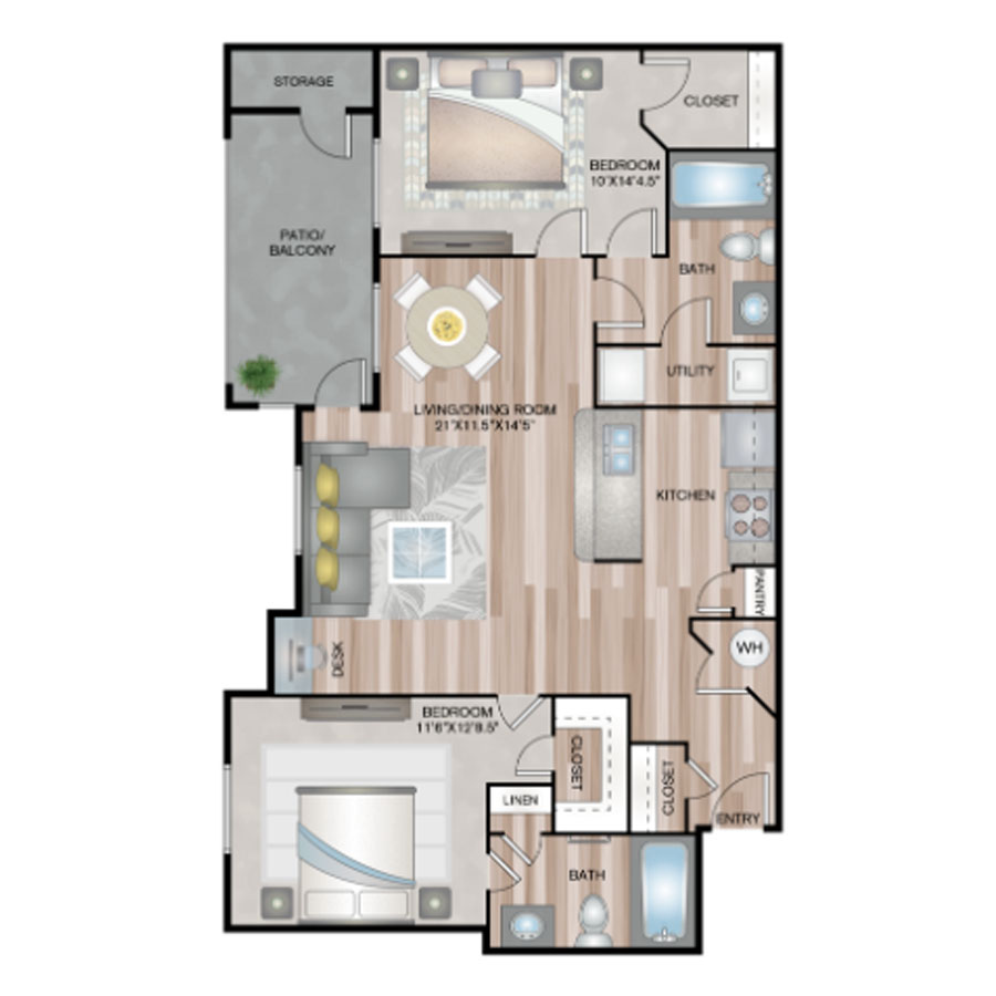 B2 floor plan