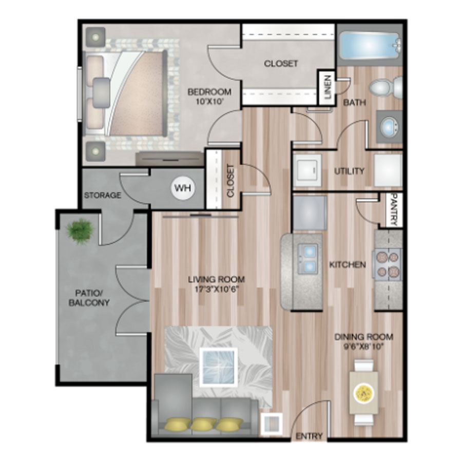 A1 floor plan
