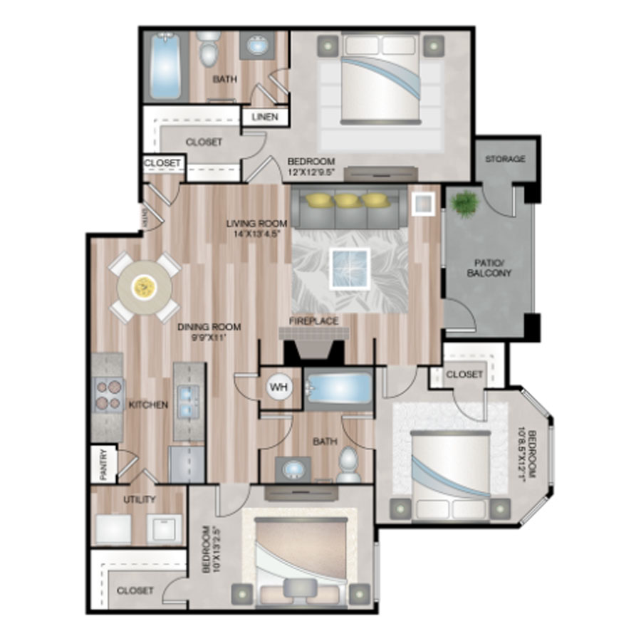 C1 floor plan