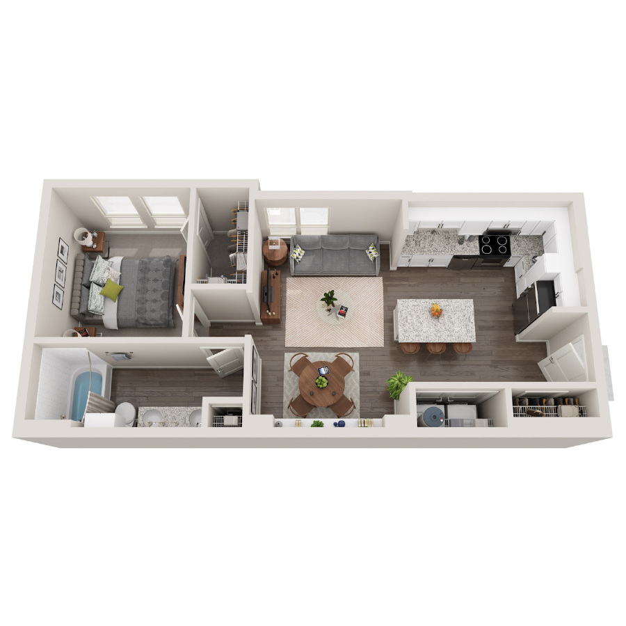 A2 floor plan