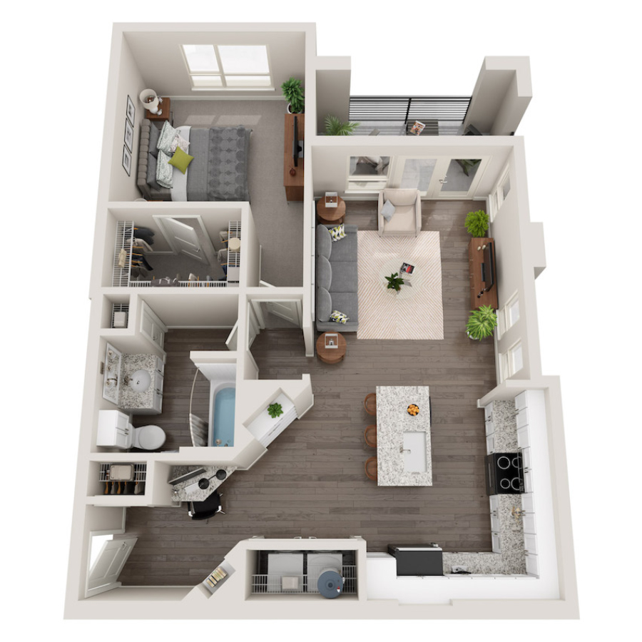 A1 floor plan
