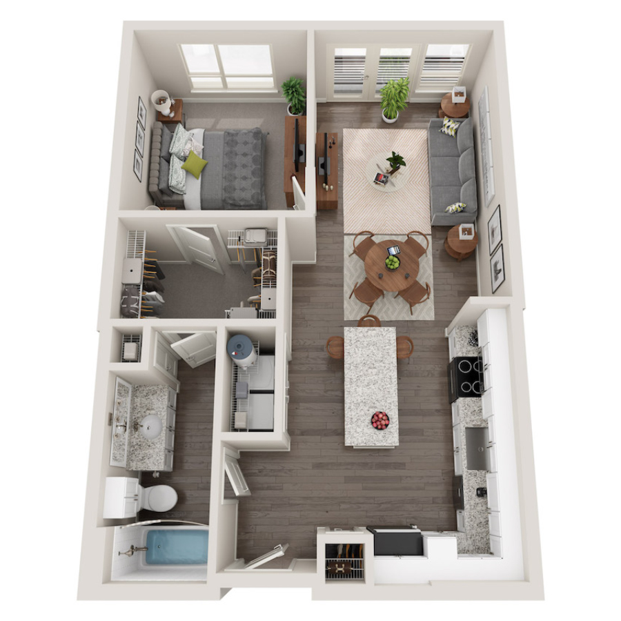 A0 floor plan