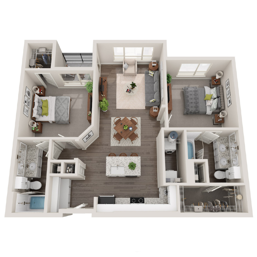 B2 floor plan