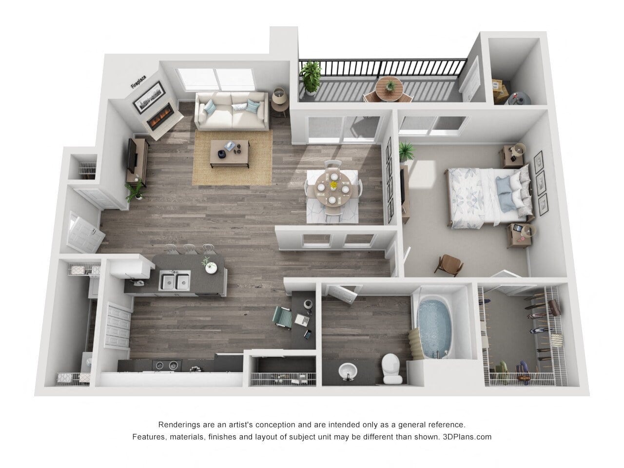The Cypress floor plan
