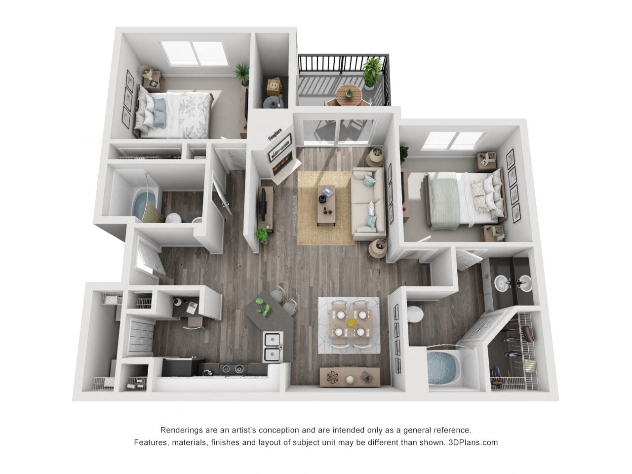 The Birch floor plan