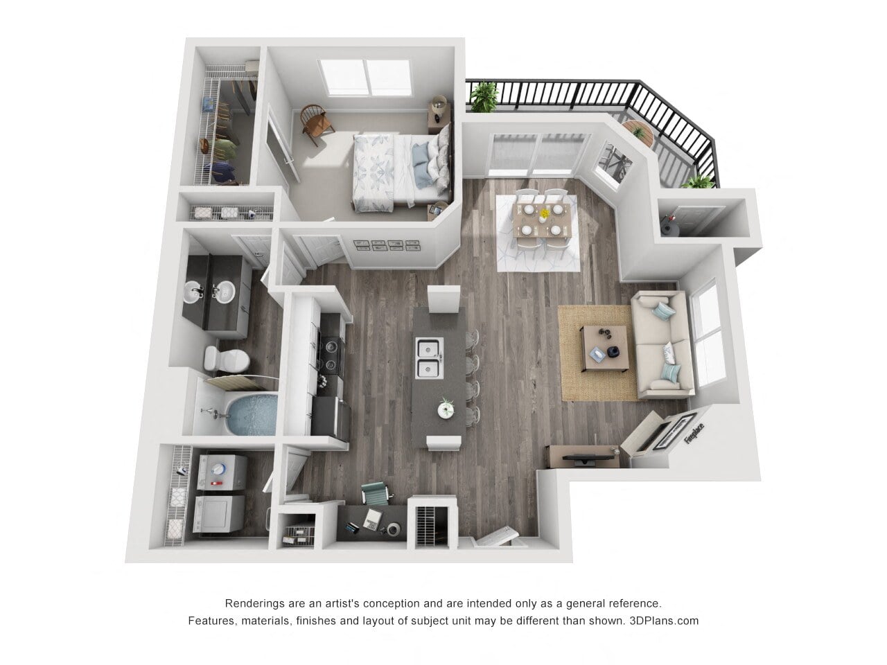 The Pine floor plan