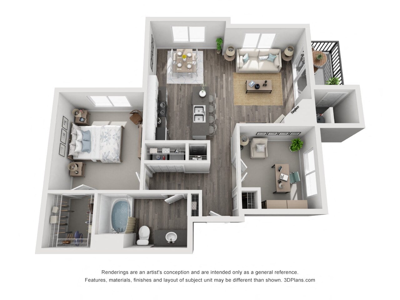 The Sycamore floor plan
