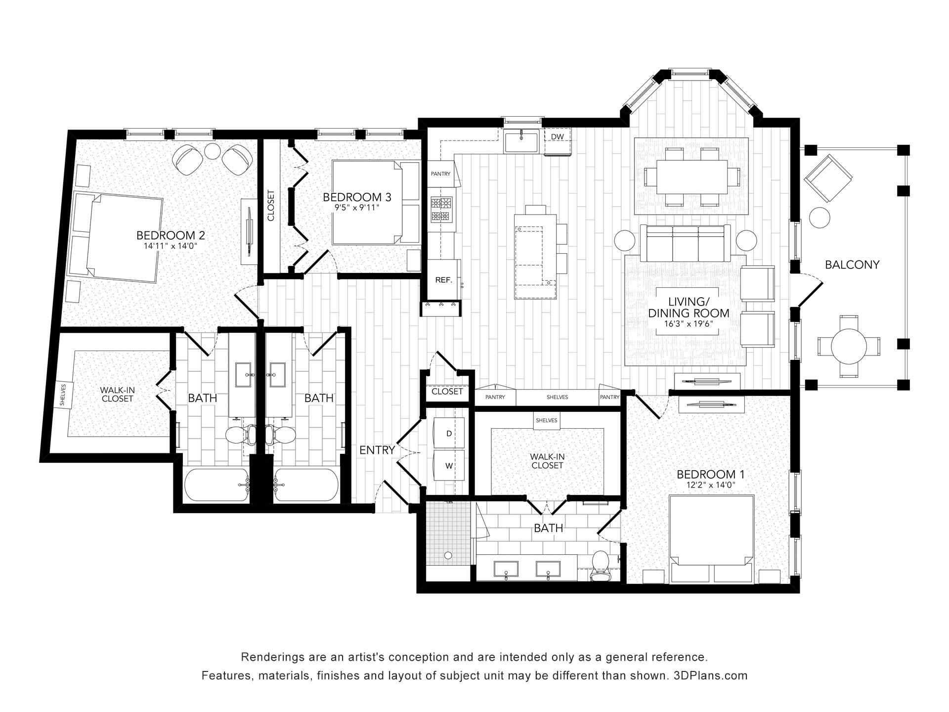 C2 floor plan