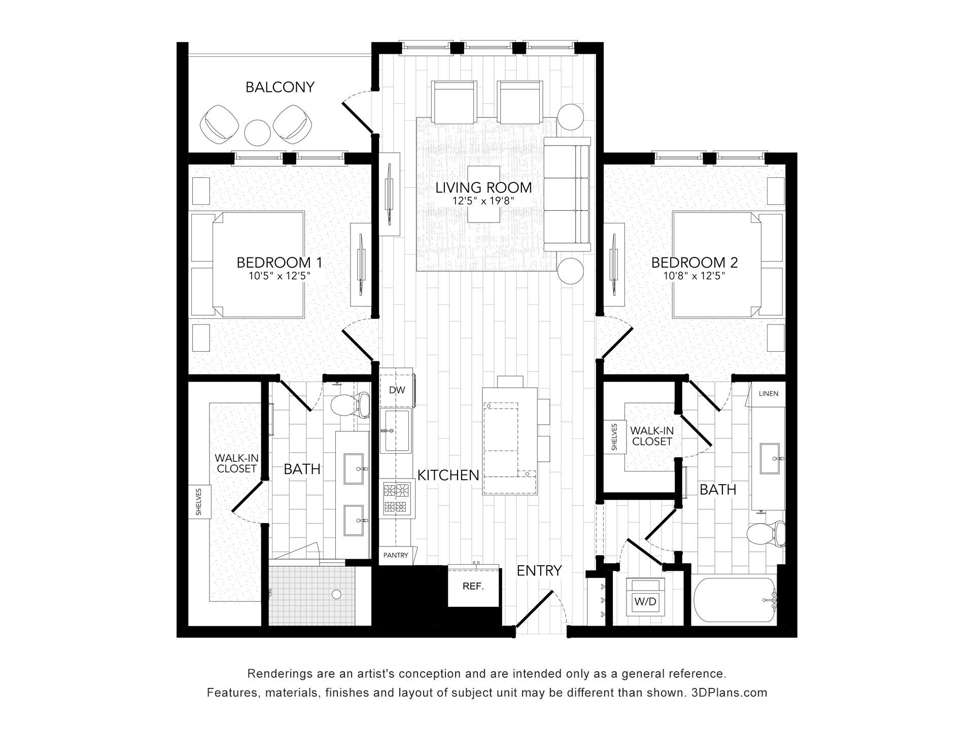 B2 floor plan
