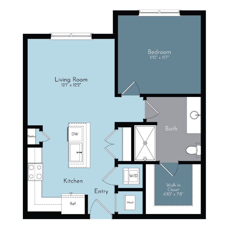 A1 ALT 1 floor plan