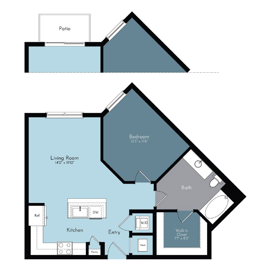 A2 ALT floor plan