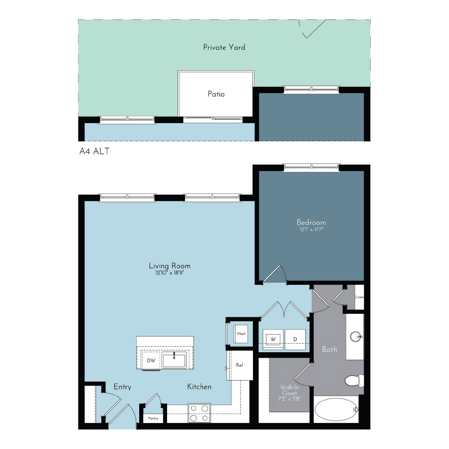 A4 ALT floor plan