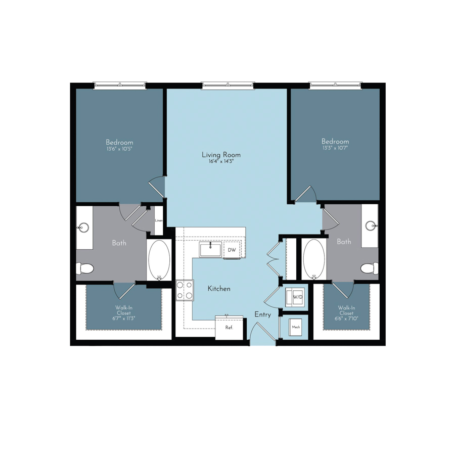 B6 floor plan
