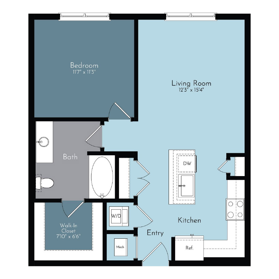 A1 ALT floor plan
