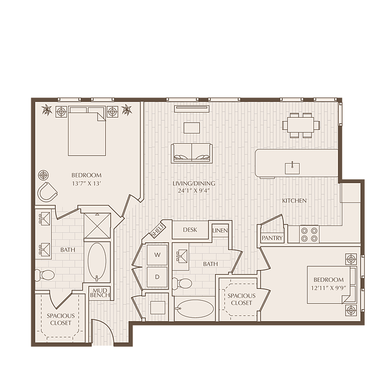 B2 floor plan