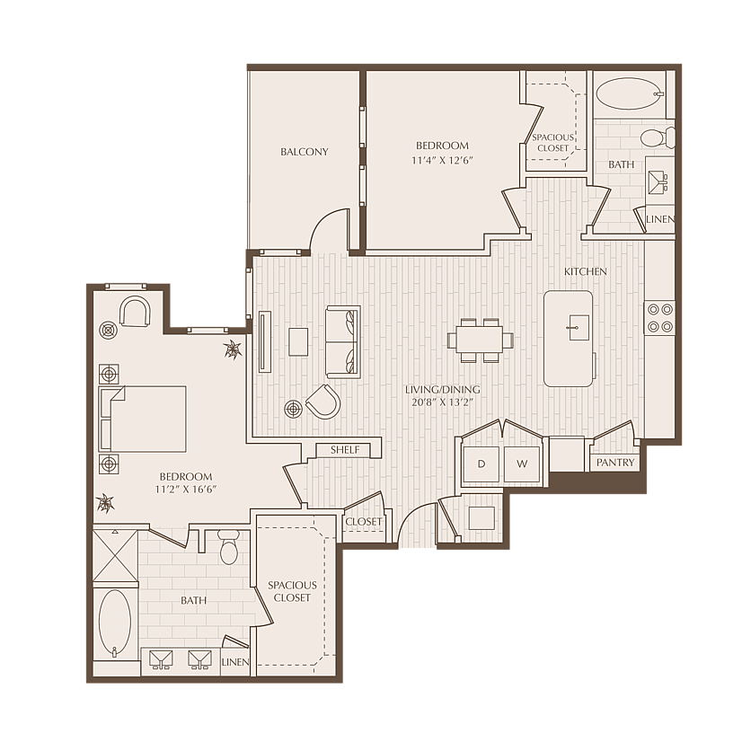 B6 floor plan
