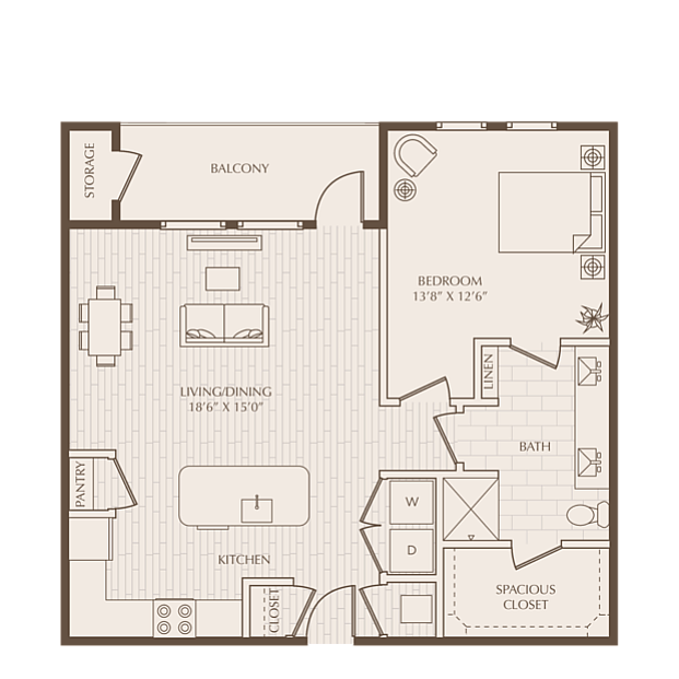 A6 floor plan