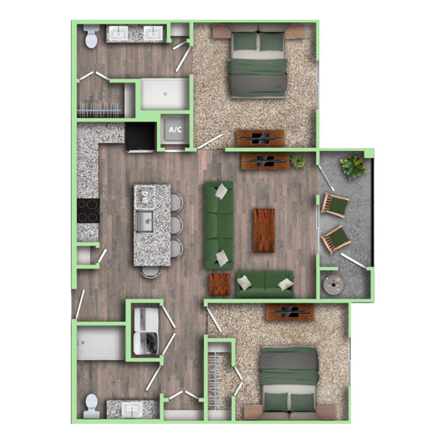 B2 floor plan