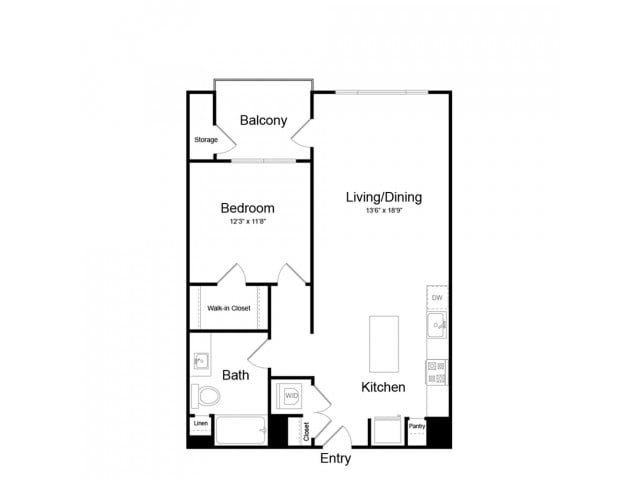 A2 floor plan