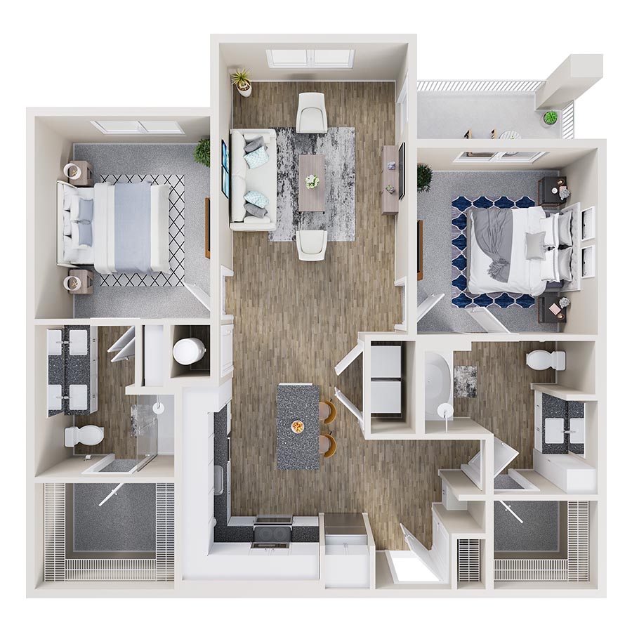 B2 floor plan