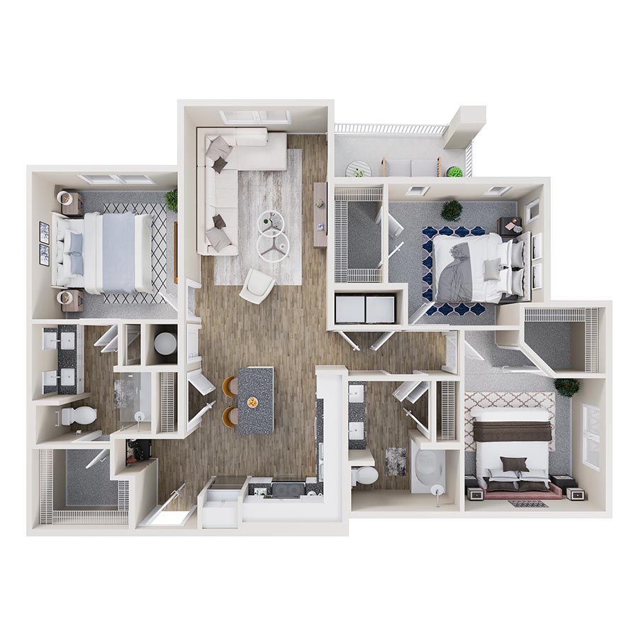 C1 floor plan