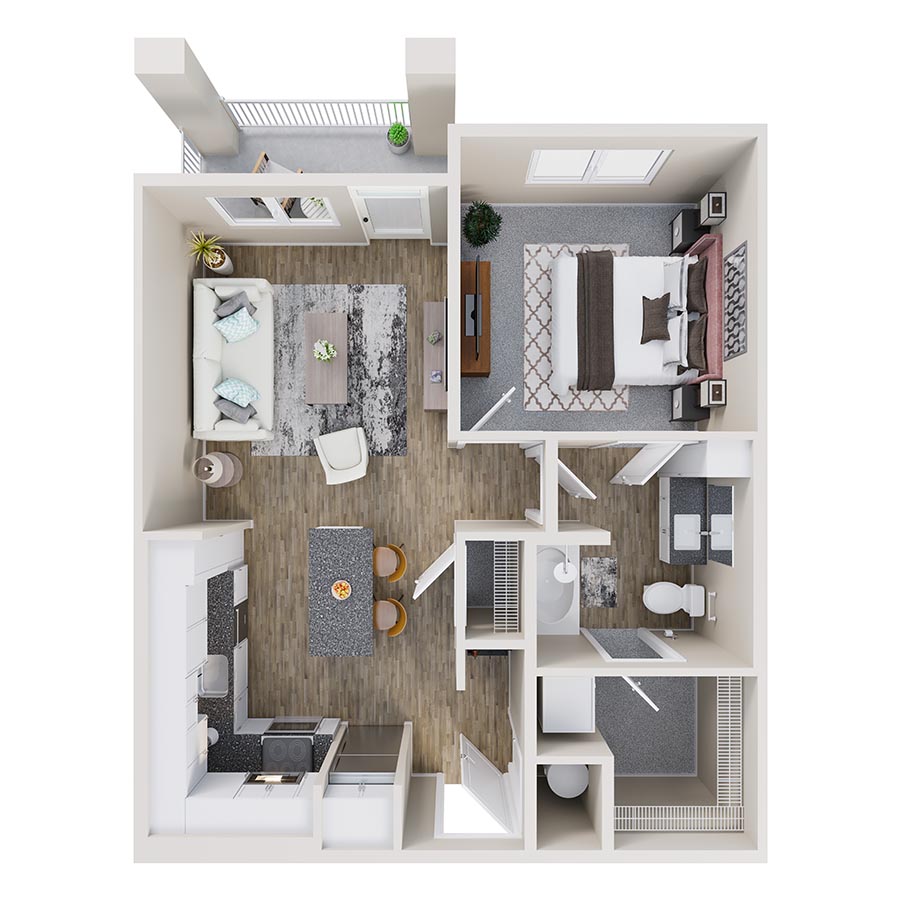 A2 floor plan