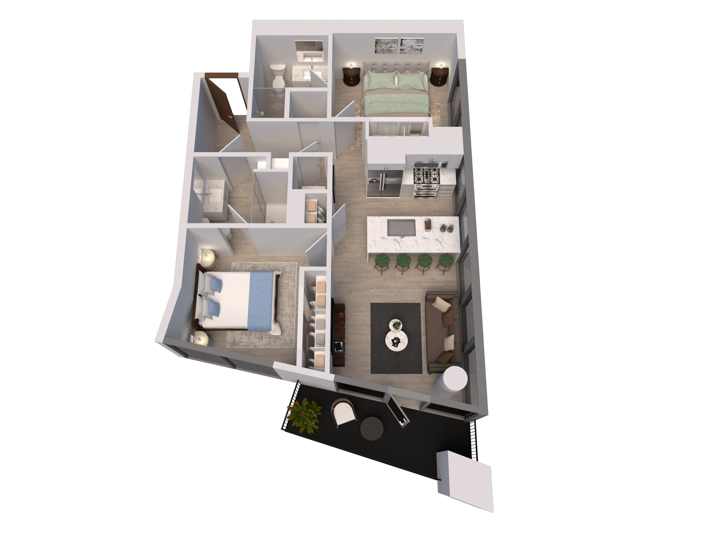2 Bedroom Apartment – 340 East Paces Ferry Rd NE #1133, Atlanta, Georgia