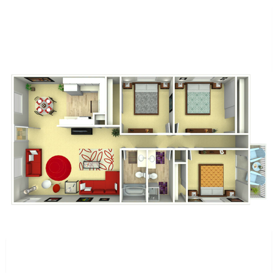C2 floor plan