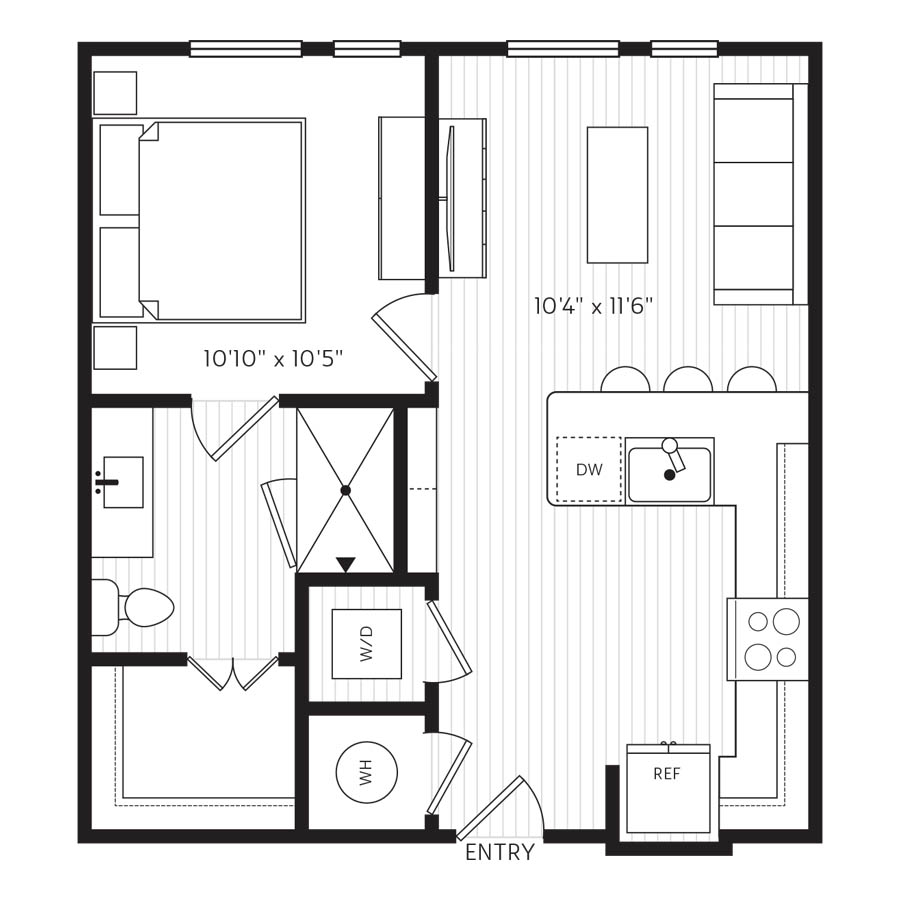 A0 floor plan