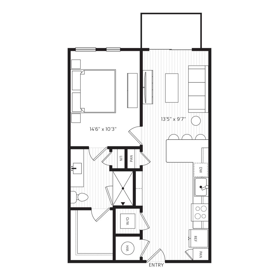 A1 floor plan